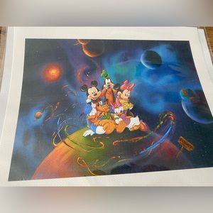 Mickey Mouse & Pals Art Print